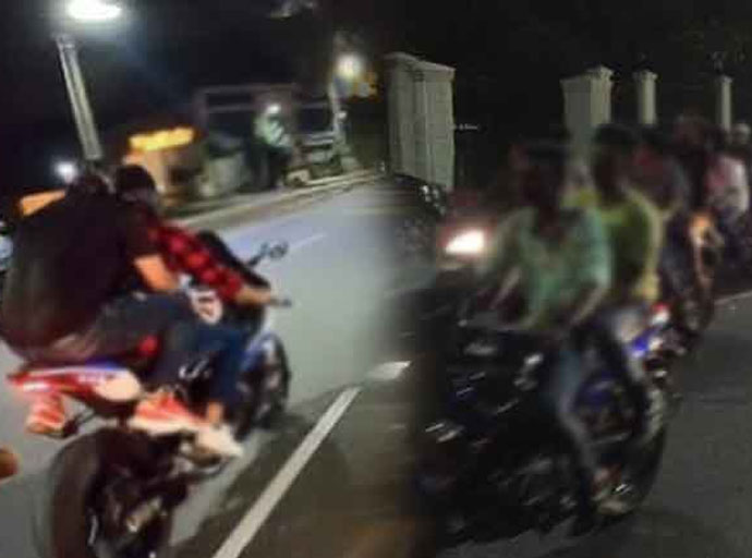  අධි ධාරිත යතුරු පැදි පැද්ද පිරිසක් අත්අඩංගුවට‍‍